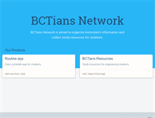 Tablet Screenshot of bctians.com